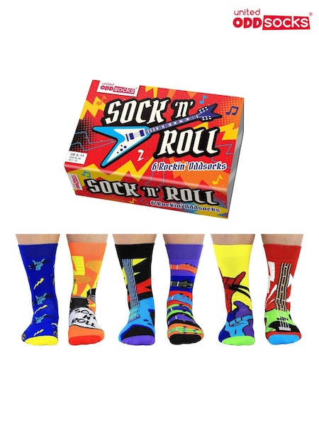 United Odd Socks Multi Rock & Roll Sock n Roll Socks (560821) | AED93