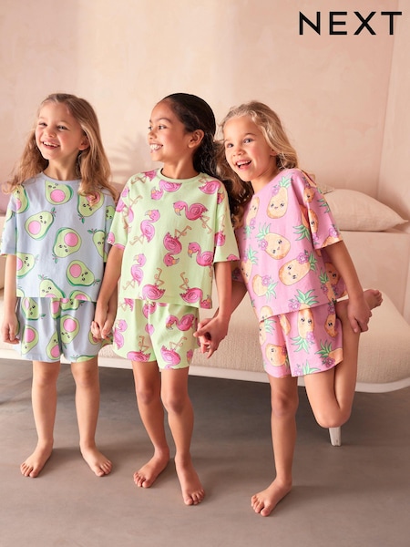 Pastellmuster - Short Pyjamas 3 Pack (3-16yrs) (560830) | 25 € - 32 €