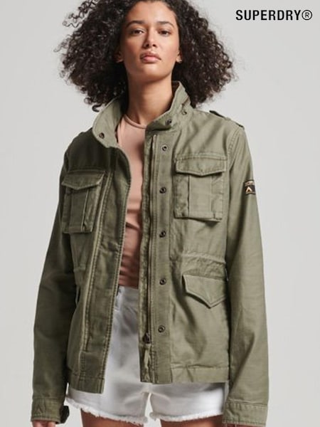 Grün - Superdry Vintage M65 Jacket (560939) | 68 €