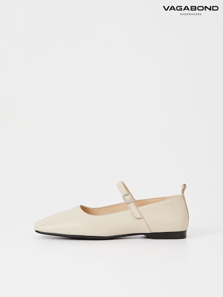 Vagabond Cream Delia Mary Jane Shoes (561952) | €57