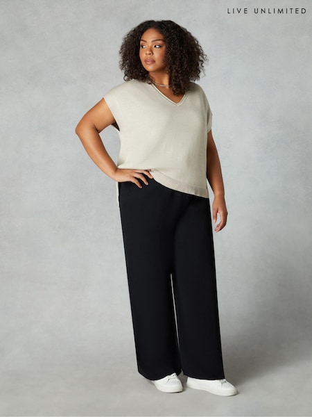 Live Unlimited Curve Regular Length Wide Leg Trousers (562326) | 413 LEI