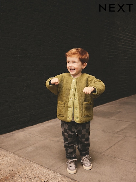 Green Borg Fleece Shacket (3mths-7yrs) (562399) | €22 - €26