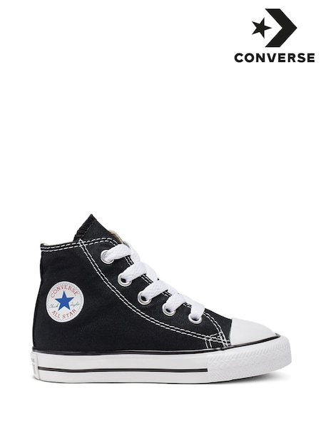 Converse Black/White Chuck Taylor All Star High Infant Trainers (562882) | AED215