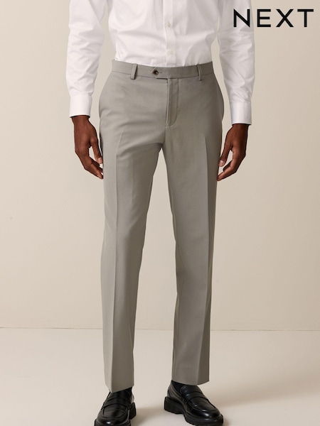 Cement Grey Skinny Fit Motionflex Stretch Suit Trousers (562922) | €9