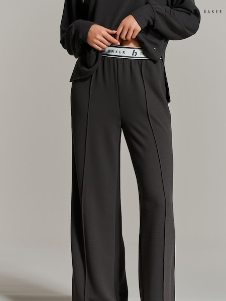 B by Ted Baker Ribbed Wide Leg Joggers (563190) | ₪196