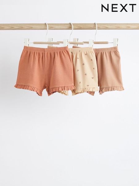 Beige/Cream Baby Shorts 3 Pack (563699) | €7 - €8