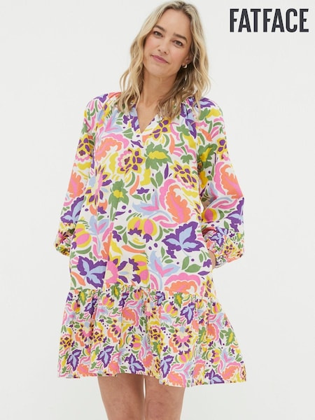 FatFace Art Floral Tunic Dress (563731) | 246 LEI