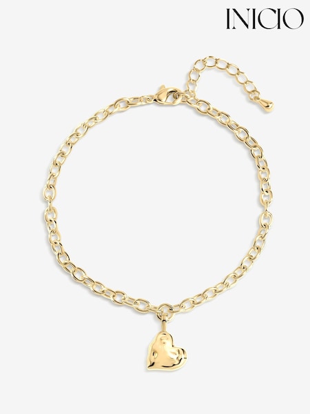Золотистий - Inicio Molten Heart Bracelet