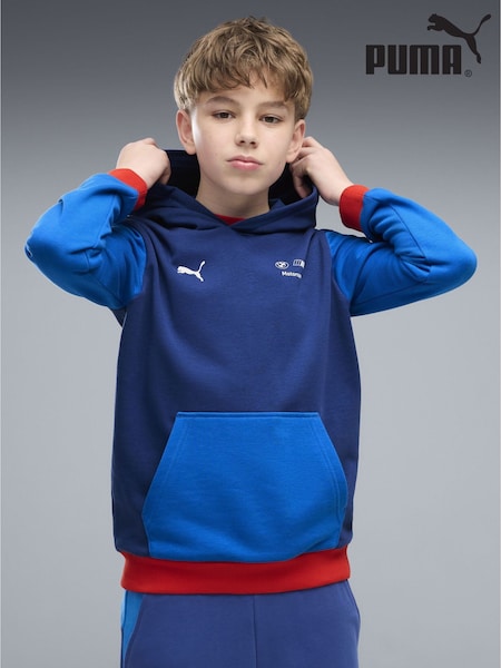 Blue - Puma Bmw M Motorsport Essentials Hoodie
