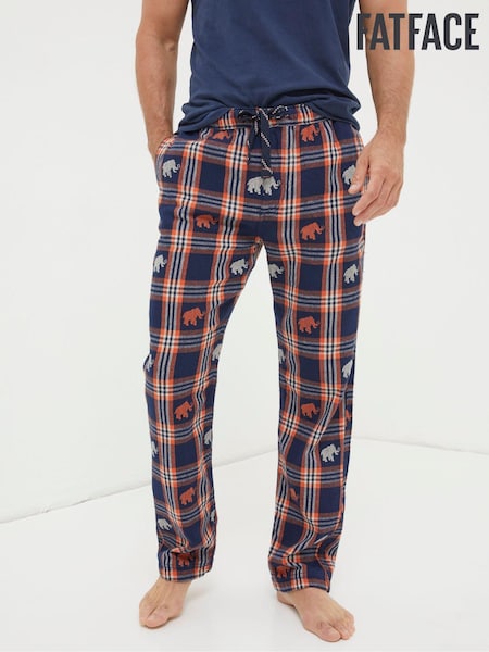 FatFace Blue Mammoth Jacquard Pyjama Trousers (565580) | €24