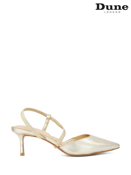 Metallisk - Dune London Charmiga Pumps