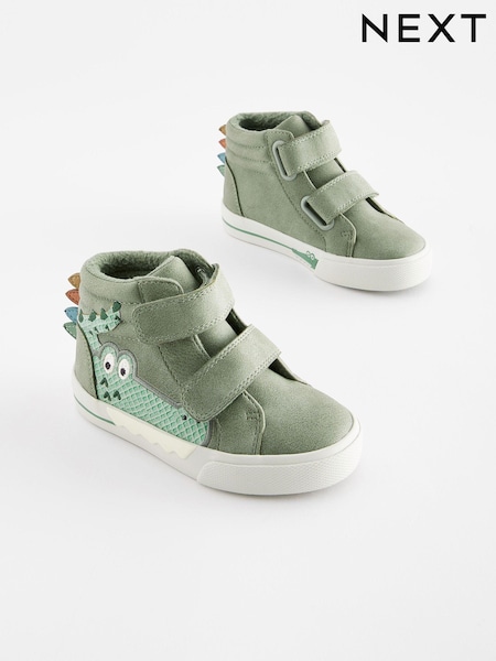 Zelena krokodil - Warm Lined High Top Touch Fastening Trainers (565755) | € 18 - € 21