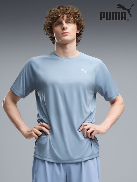 Blue - Regular Puma Velocity Running T-shirt