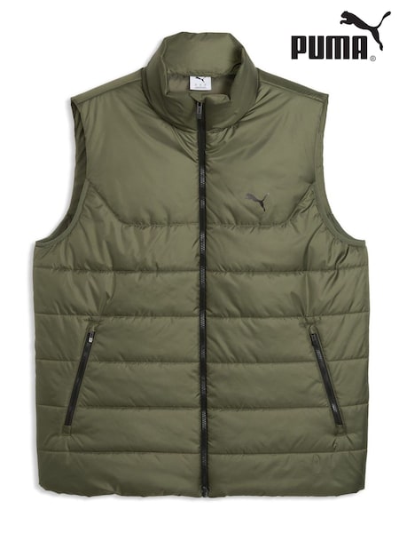 أخضر - Regular Puma Essentials Padded Gilet