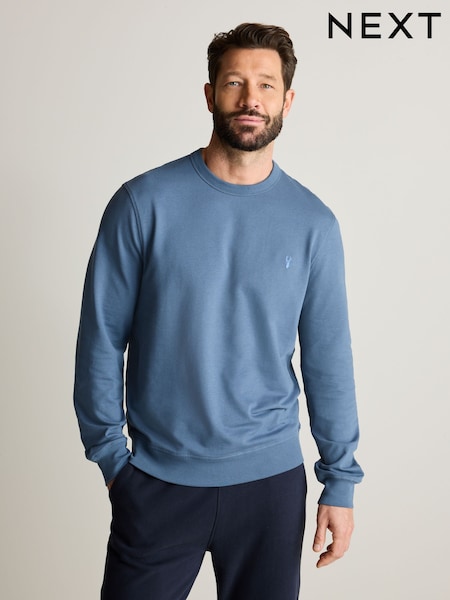 Blue Lightweight Crew Neck Sweatshirt (566108) | €13