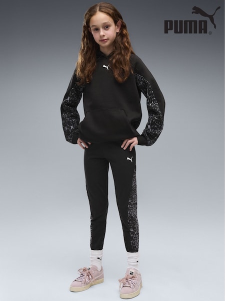 Black - Puma Sport Animal 7/8 Leggings