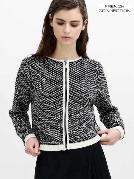 Blue - French Connection Perla Noar Cardigan