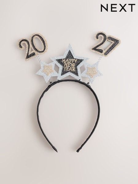 Crno - 2027 Happy New Year Headband