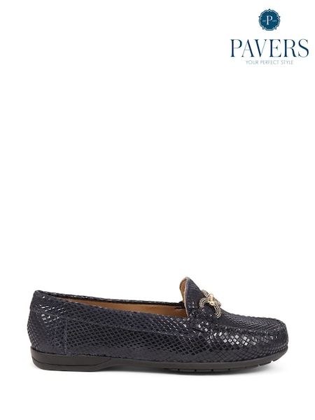 Negru - Mocasini din piele Pavers (568031) | 333 LEI