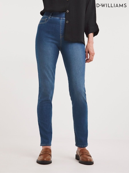 Albastru deschis - Jeggings cu picioare subțiri JD Williams (568814) | 223 LEI