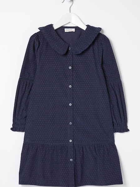 FatFace Blue Katy Collared Cord Dress (569175) | €13.50