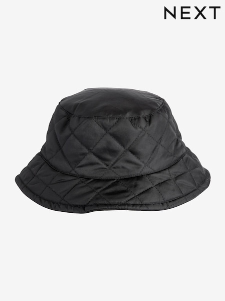 Noir - Chapeau à godets matelassé (1-16ans) (569214) | € 5 - € 8