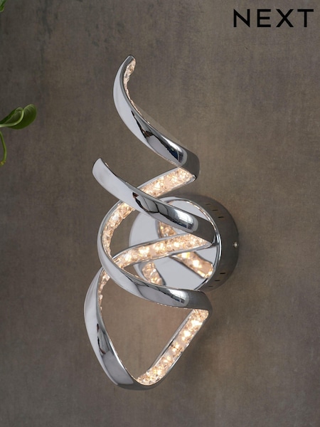 Chrome Cara LED Wall Light (569380) | €92