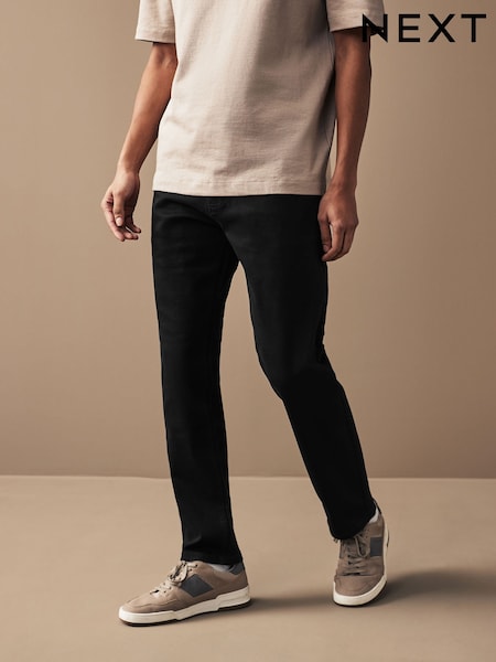 Musta - Kape istuvuus - Motionflex Jeans (570703) | €52 - €55