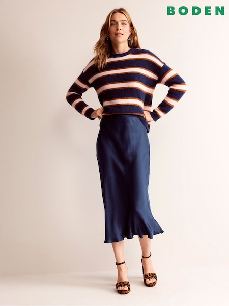 Boden Blue Cecelia Midi Skirt (571091) | €32