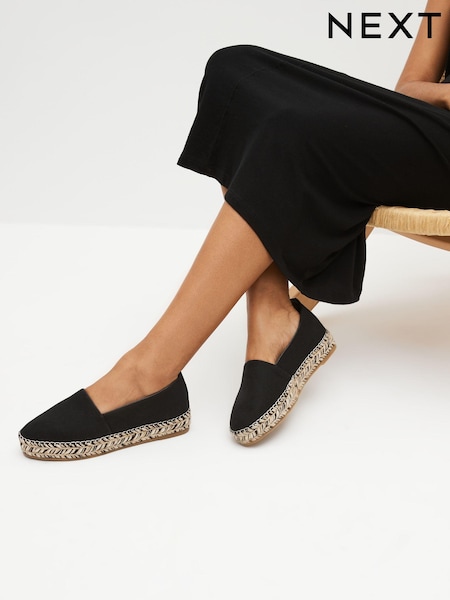 črna - Forever Comfort® Chunky Espadrilles (571095) | € 19