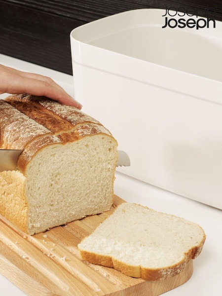 Joseph Joseph White Bread Bin With Cutting Board Lid (571925) | €80
