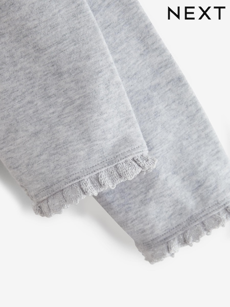 Grey Lace Trim Leggings (3mths-7yrs) (572175) | R$ 30 - R$ 50