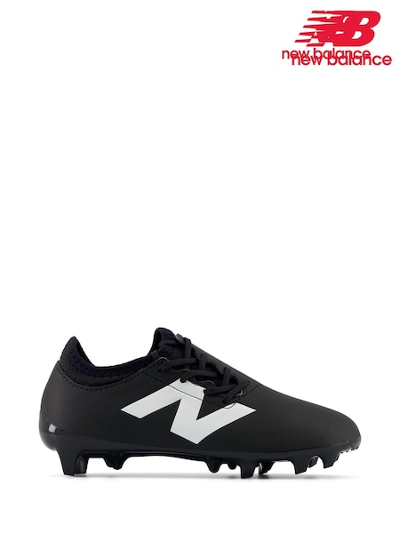 New Balance Black Kids Furon Firm Ground Football Boots (572226) | €36