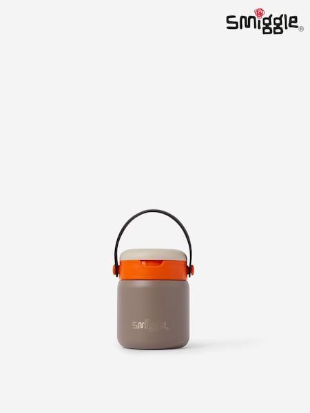 שחור - Smiggle Smiggler Small Food Flask Lunch Bag