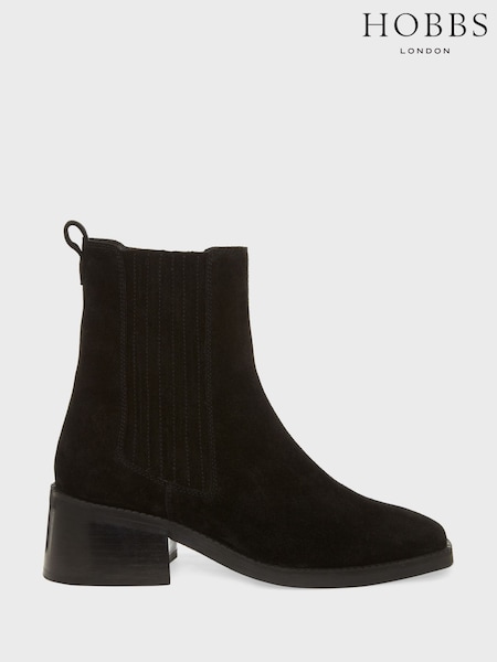 Hobbs Fran Black Ankle Boots (572404) | €79