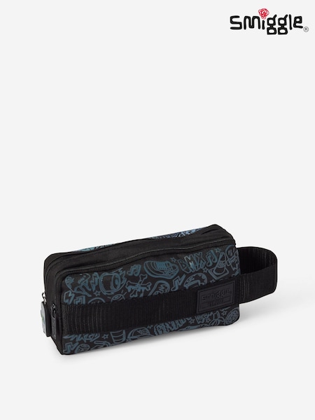 কালো - Smiggle Discover Character Pocket Pencil Case