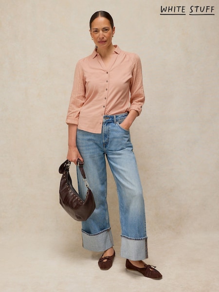 Roz - White Stuff Annie Mix Jersey Shirt