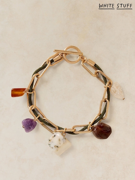 Guld ton - White Stuff Celeste Semi Precious Armband