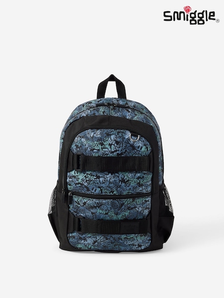 Black - Smiggle Discover Backpack