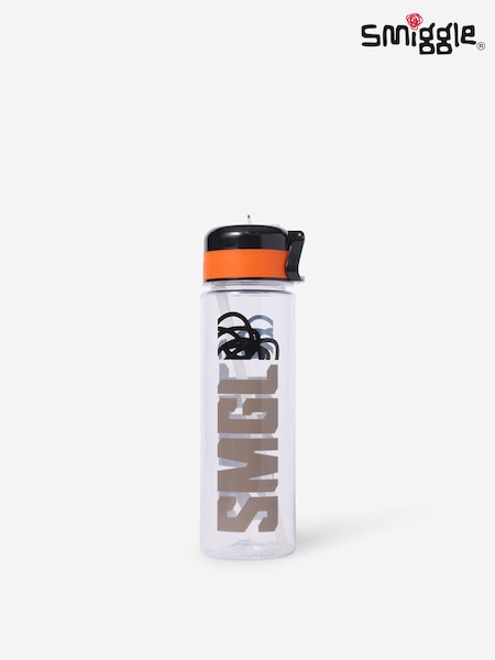 Black - Smiggle Plastic Drink Bottle 650ml