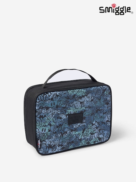 Black - Smiggle Discover Oblong Lunchbox