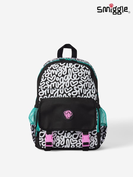 Black - Smiggle Smiggler Backpack
