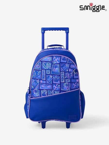 Purple - Smiggle Discover Trolley Backpack