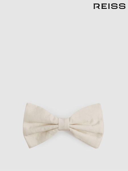 Reiss Ivory Boyle Grosgrain Silk Bow Tie (575244) | €84