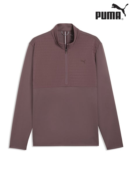 Brown - Regular Puma Cloudspun Tech Hybrid Insulated Jacket