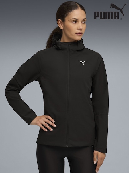 Black - Regular Puma Run Raincell Jacket