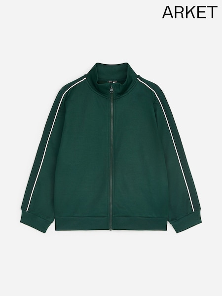 Πράσινο - Arket Sporty Zip Jacket
