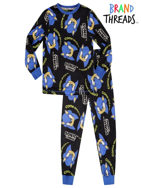Brand Threads Sonic The Hedgehog Boys Fleece Pyjama Set (577191) | €21