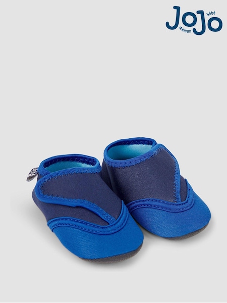 JoJo Maman Bébé Blue Baby Beach and Swim Booties (577752) | €16