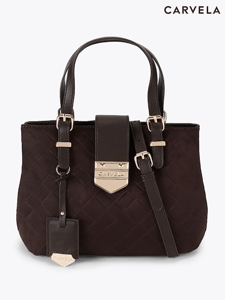 Braun - Carvela Maria Mini-Webtasche